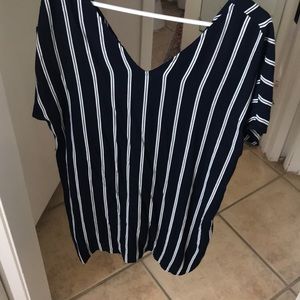 Striped Madewell dress